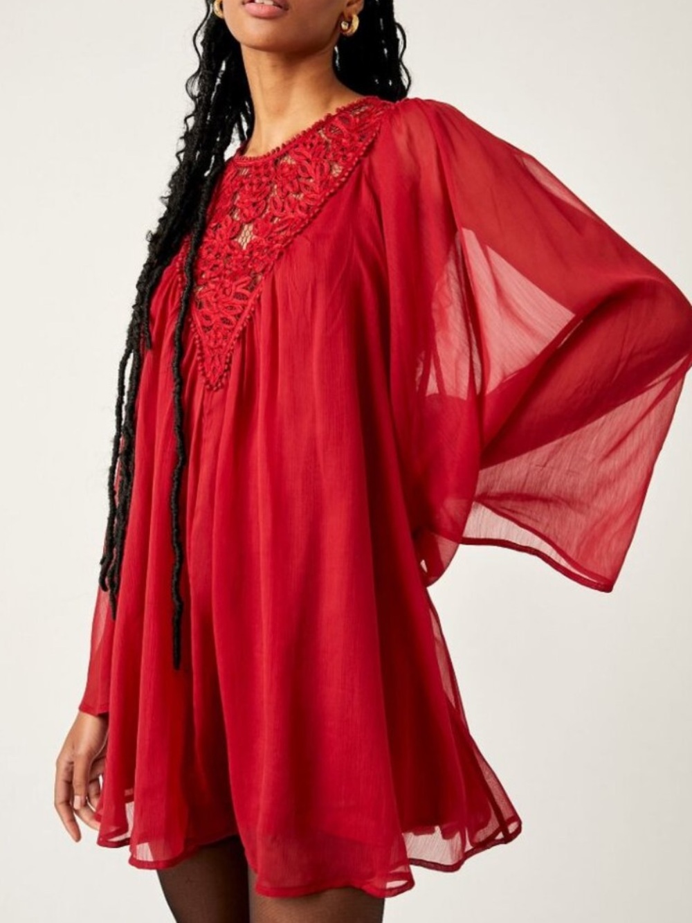 Free People Sunshine of Love Mini Dress